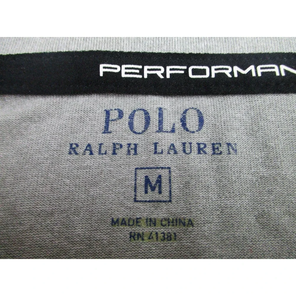 Polo‎ Ralph Lauren Sweater Mens Mediun 1/4 Zip Performance Stretch Golf Pullover